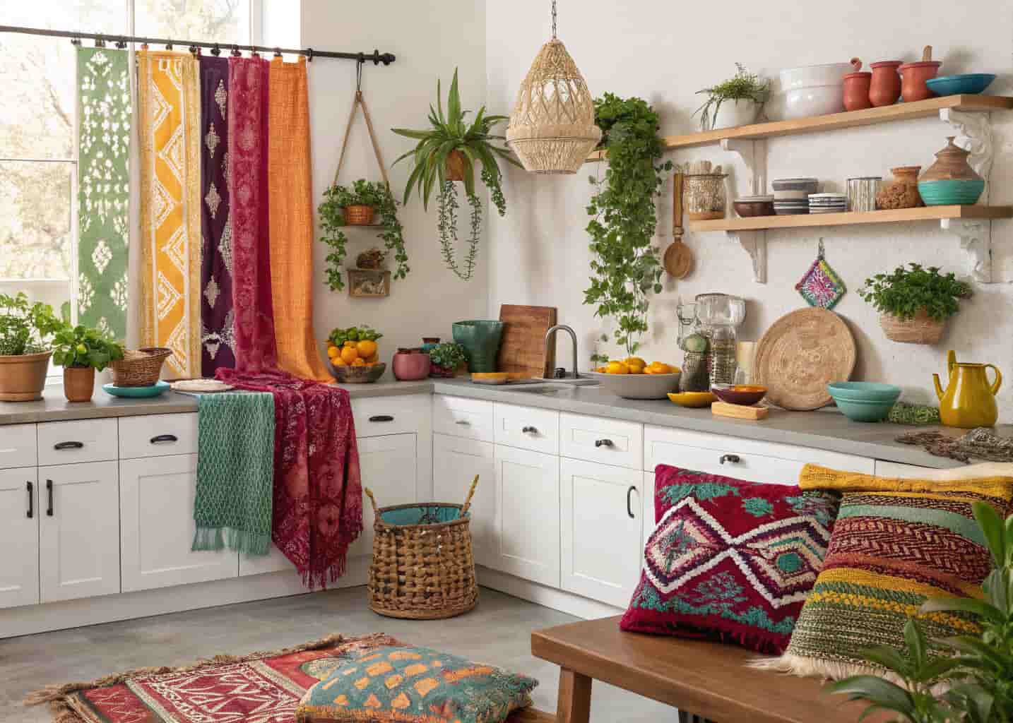 Bohemain kitchen