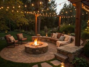 Fire Pit Backyard