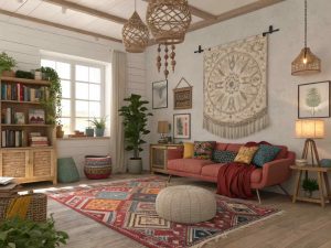 Bohemian Living Room