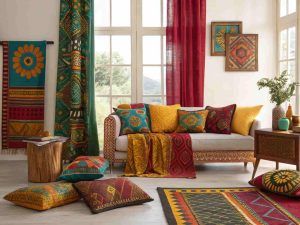 African Textile Decor