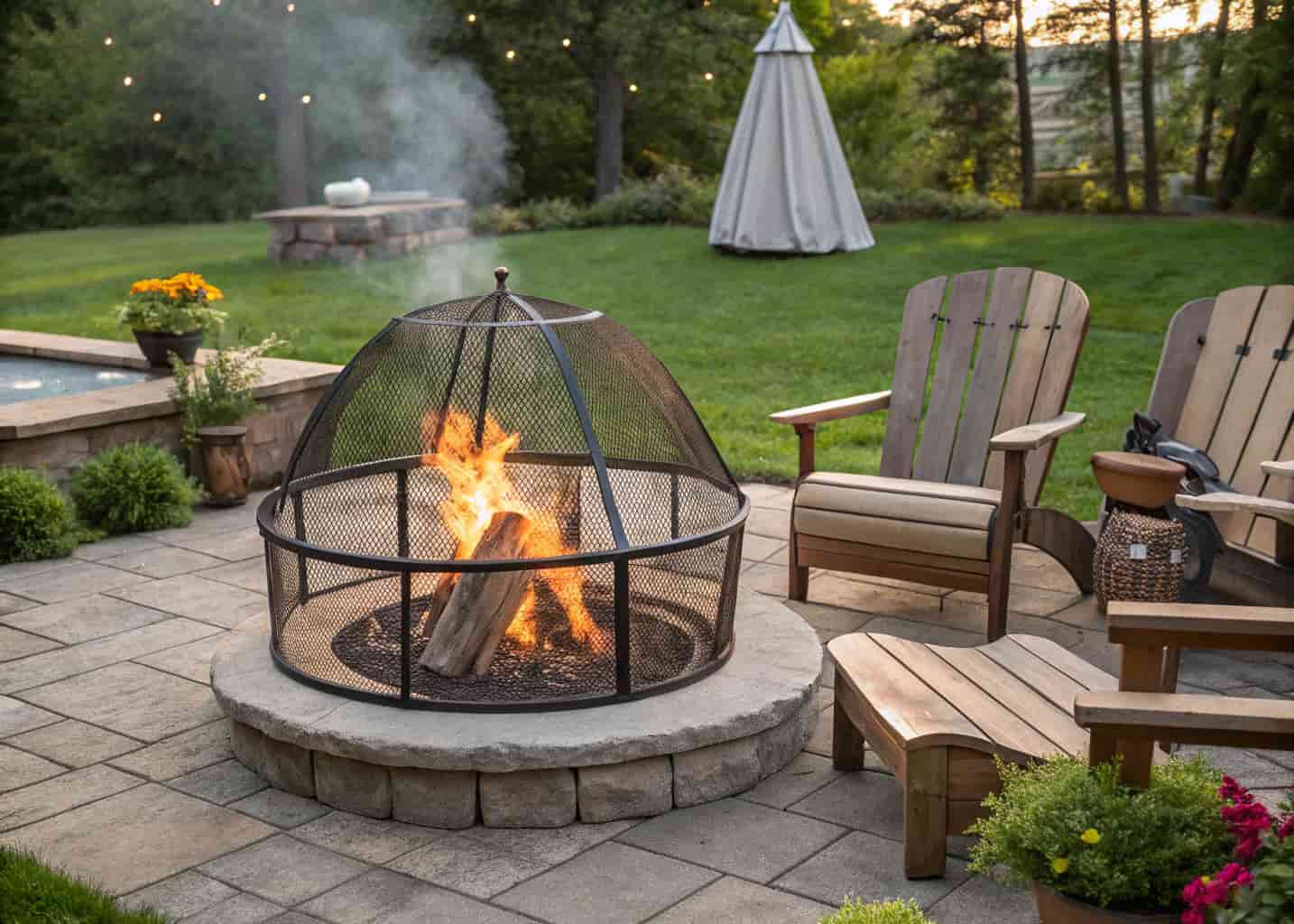 Outside Fire Pit