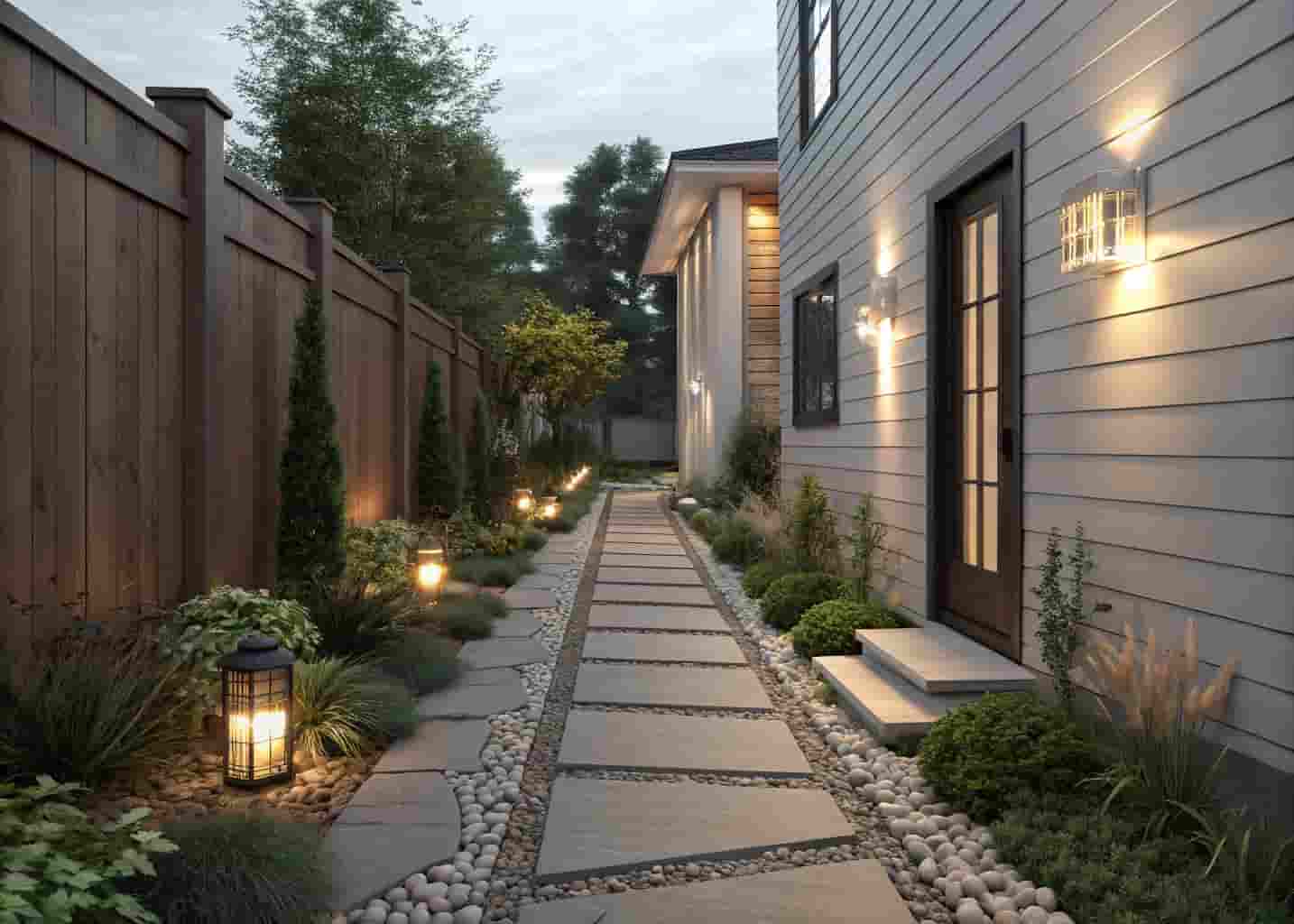 Side House Walkway