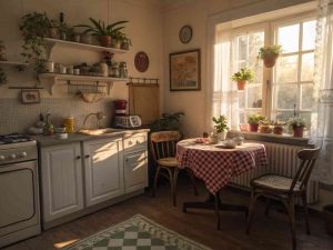 Vintage Breakfast Nook