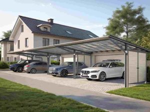 Carport in Front of Garage