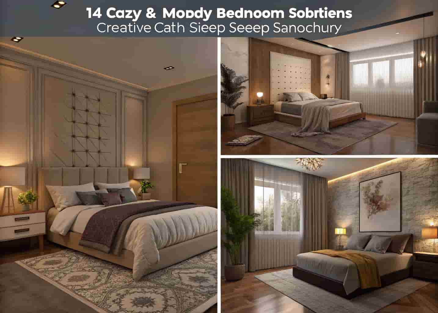 Cozy Moody Bedroom