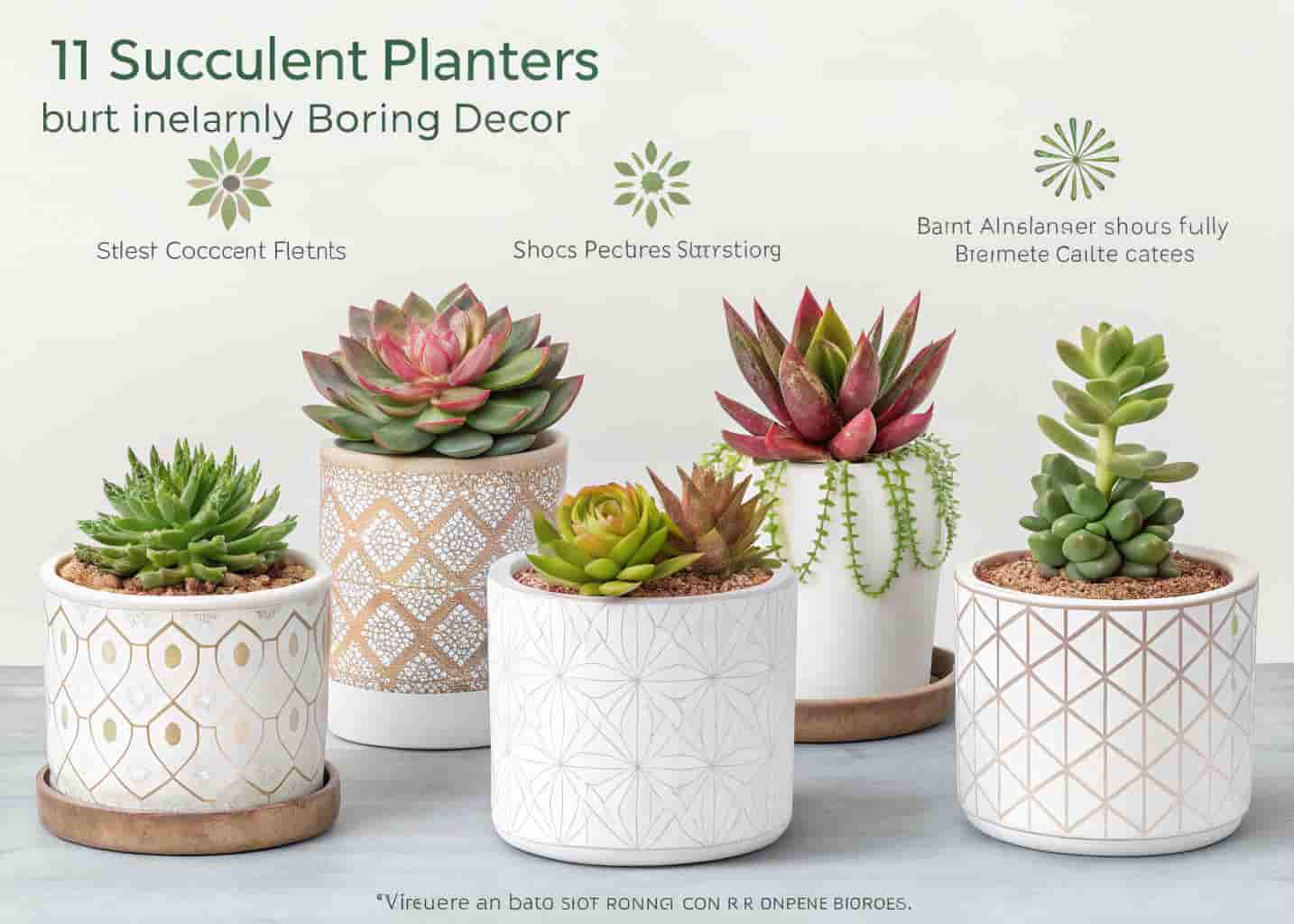 Succulent Planters