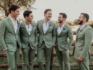Sage Green Groomsmen Attire