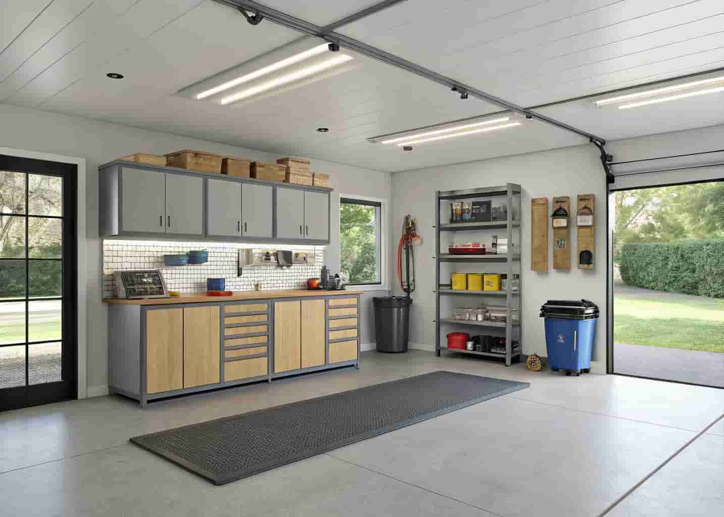 Finished Garage