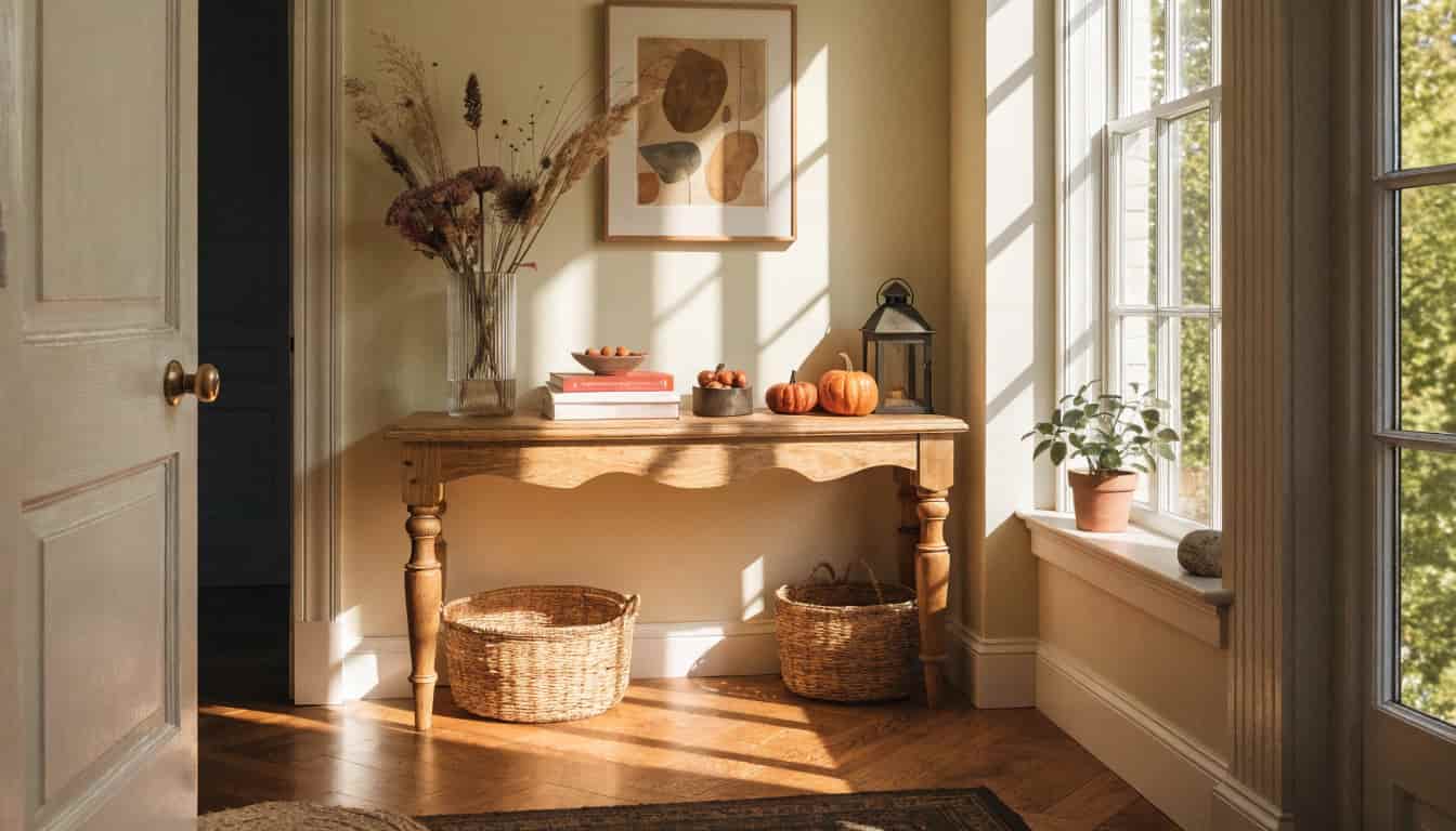 Console Table Decorating