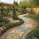 Mosaic Garden Path