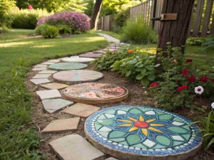 Mosaic Stepping Stones