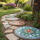 Mosaic Stepping Stones