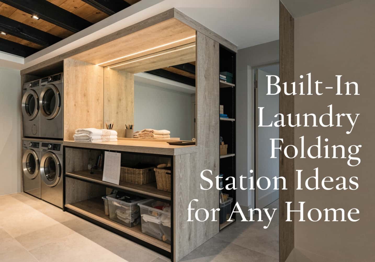 Laundry Folding Station
