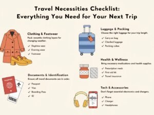 Person doing a final checklist walkthrough before leaving home for a trip.