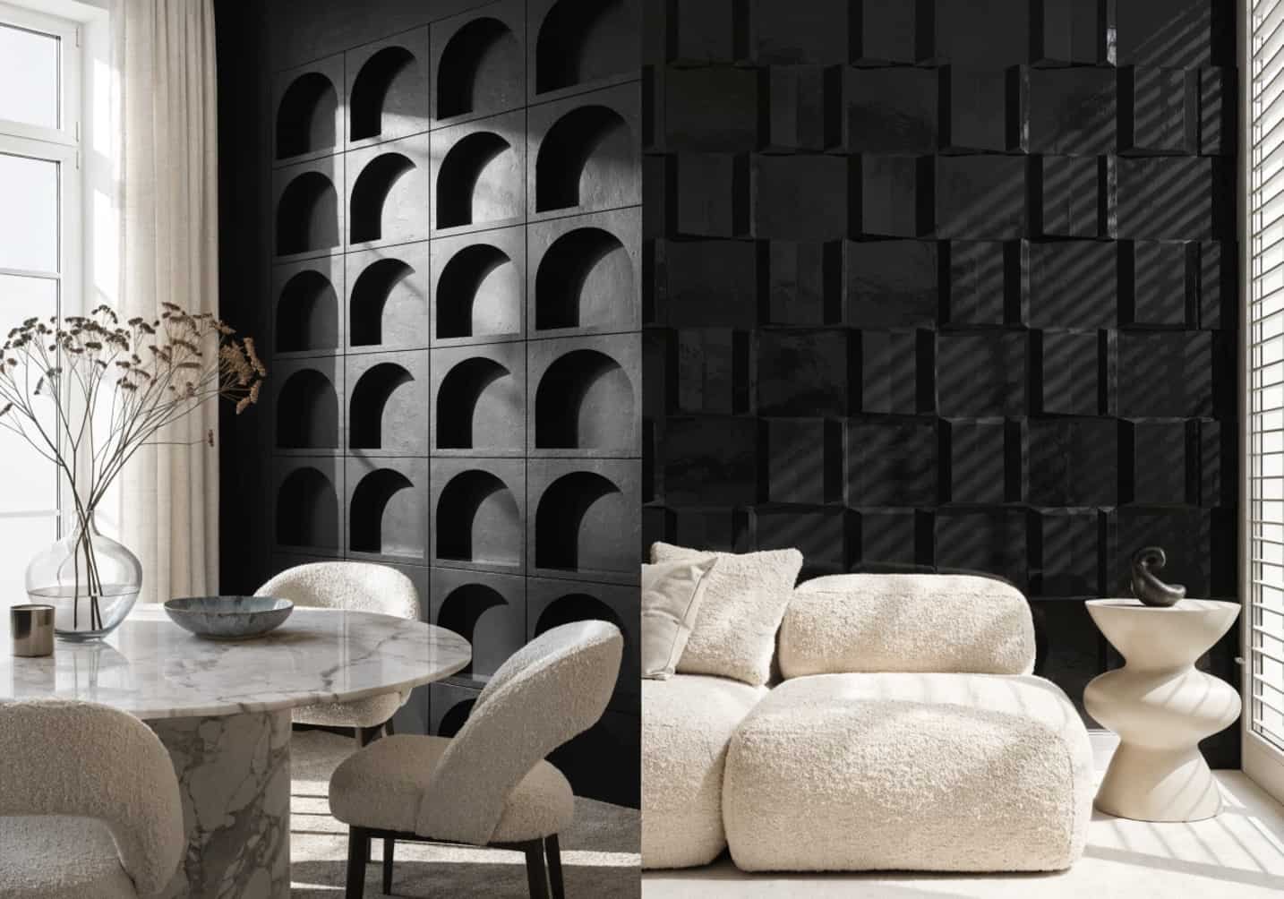 Black Accent Wall