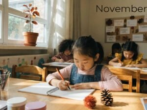 November in Kindergarten