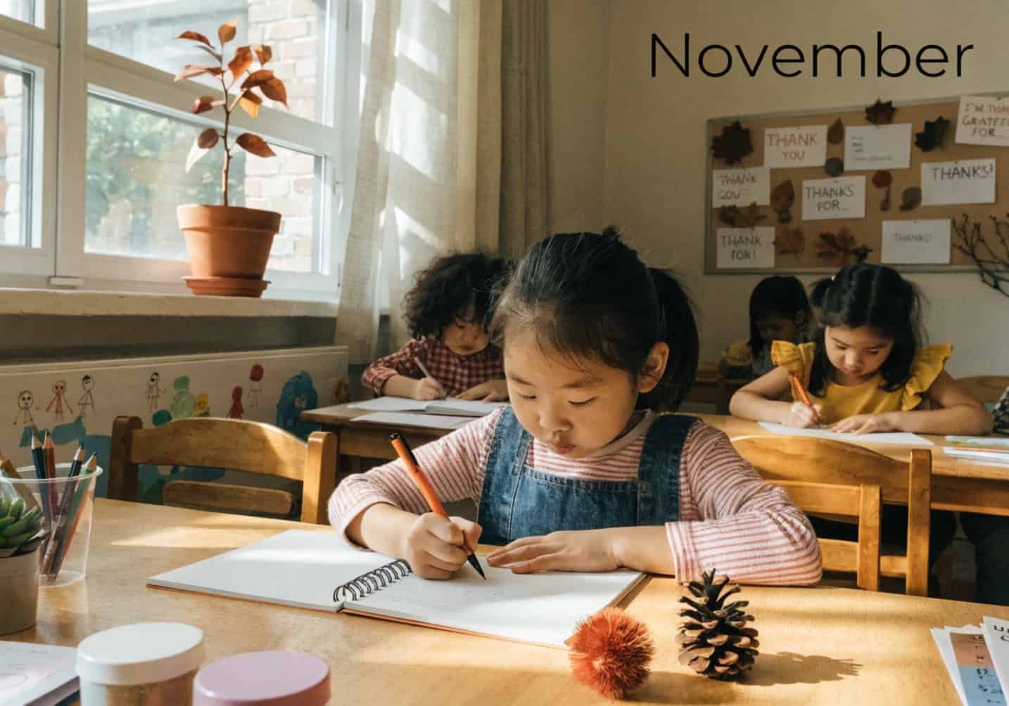 November in Kindergarten