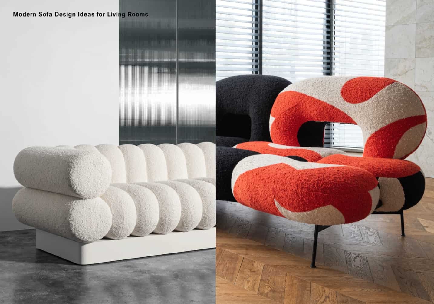 Modern Sofa Design Ideas for Living Rooms