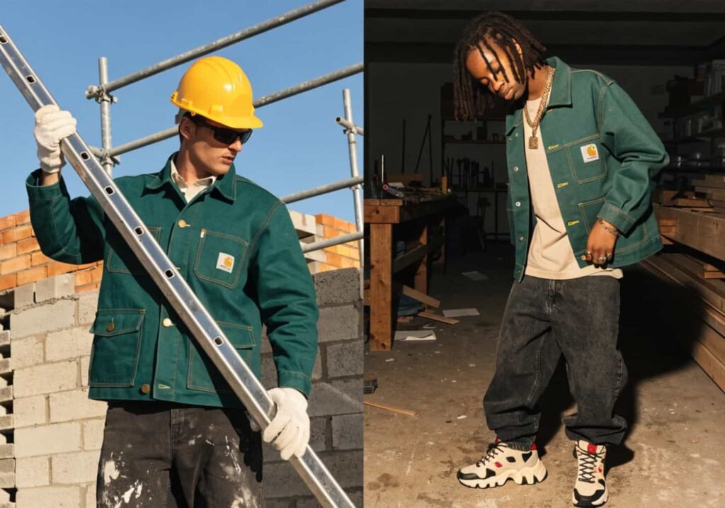 Comparison of Carhartt Detroit, Active, and Duck jacket styles