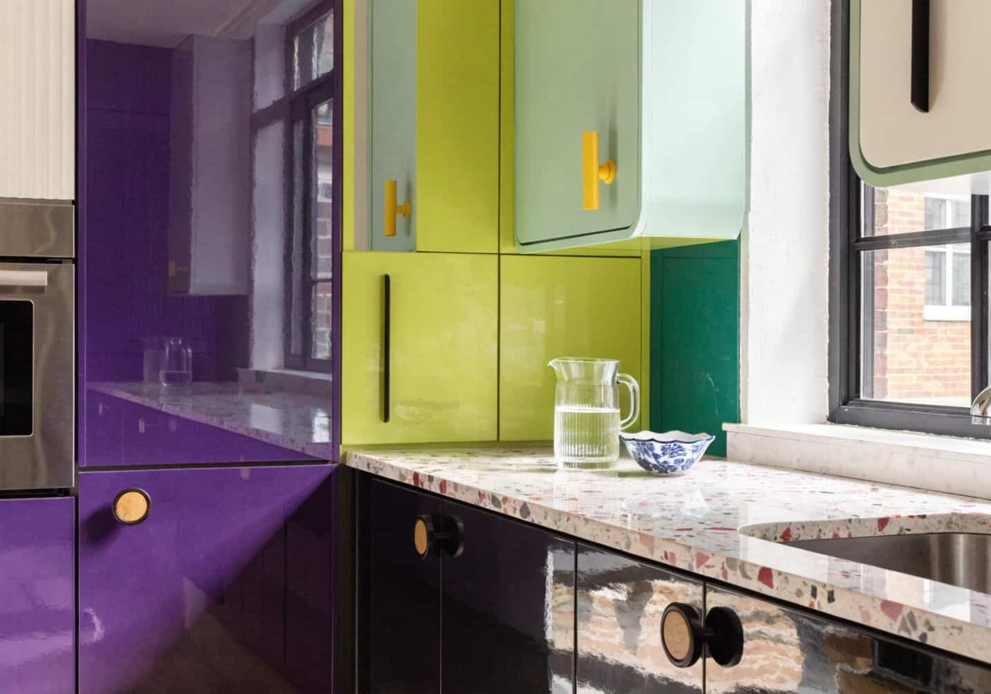 Colorful Kitchen Cabinets Ideas