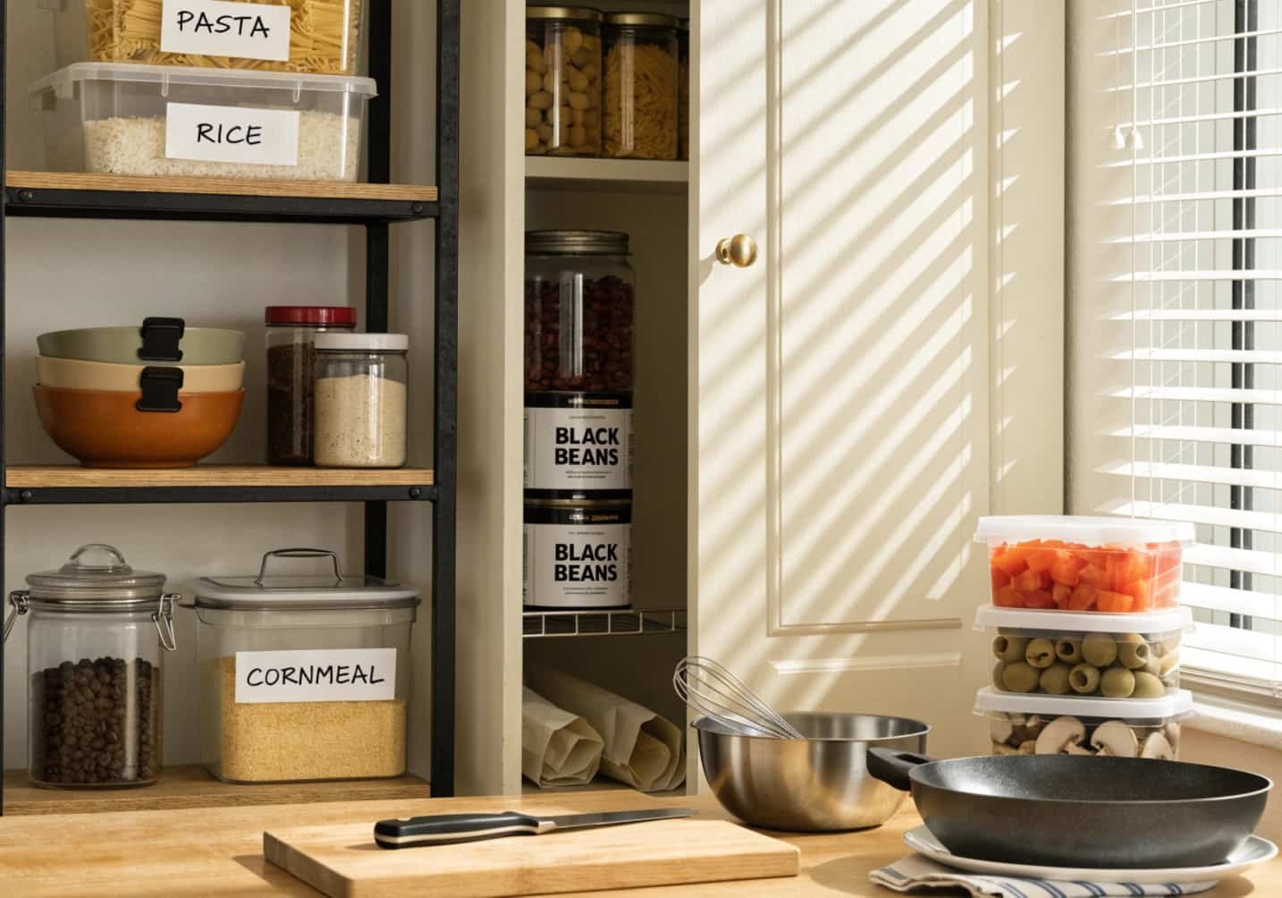 Kitchen Pantry Organization Hacks