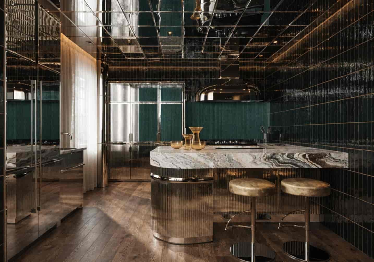 Neo Art Deco Kitchen