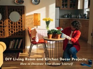 DIY Living Room and Kitchen Decor Projects