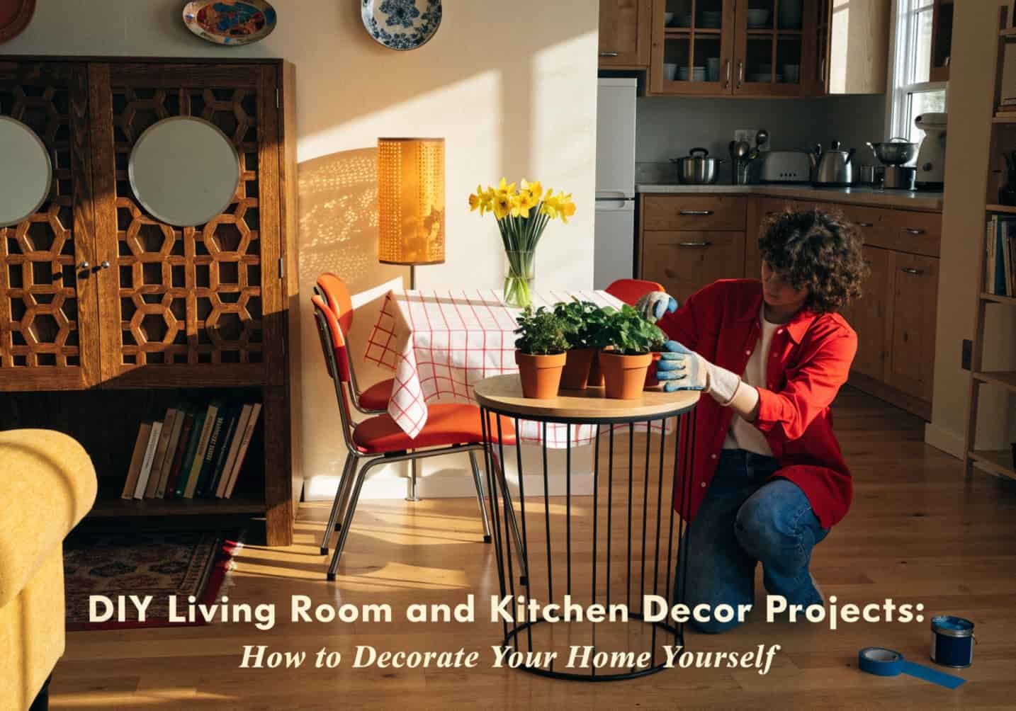 DIY Living Room and Kitchen Decor Projects