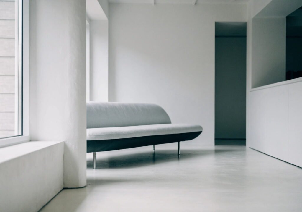 Low-profile modern couch design trend for 2026 living rooms