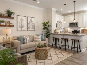 Living Room and Kitchen