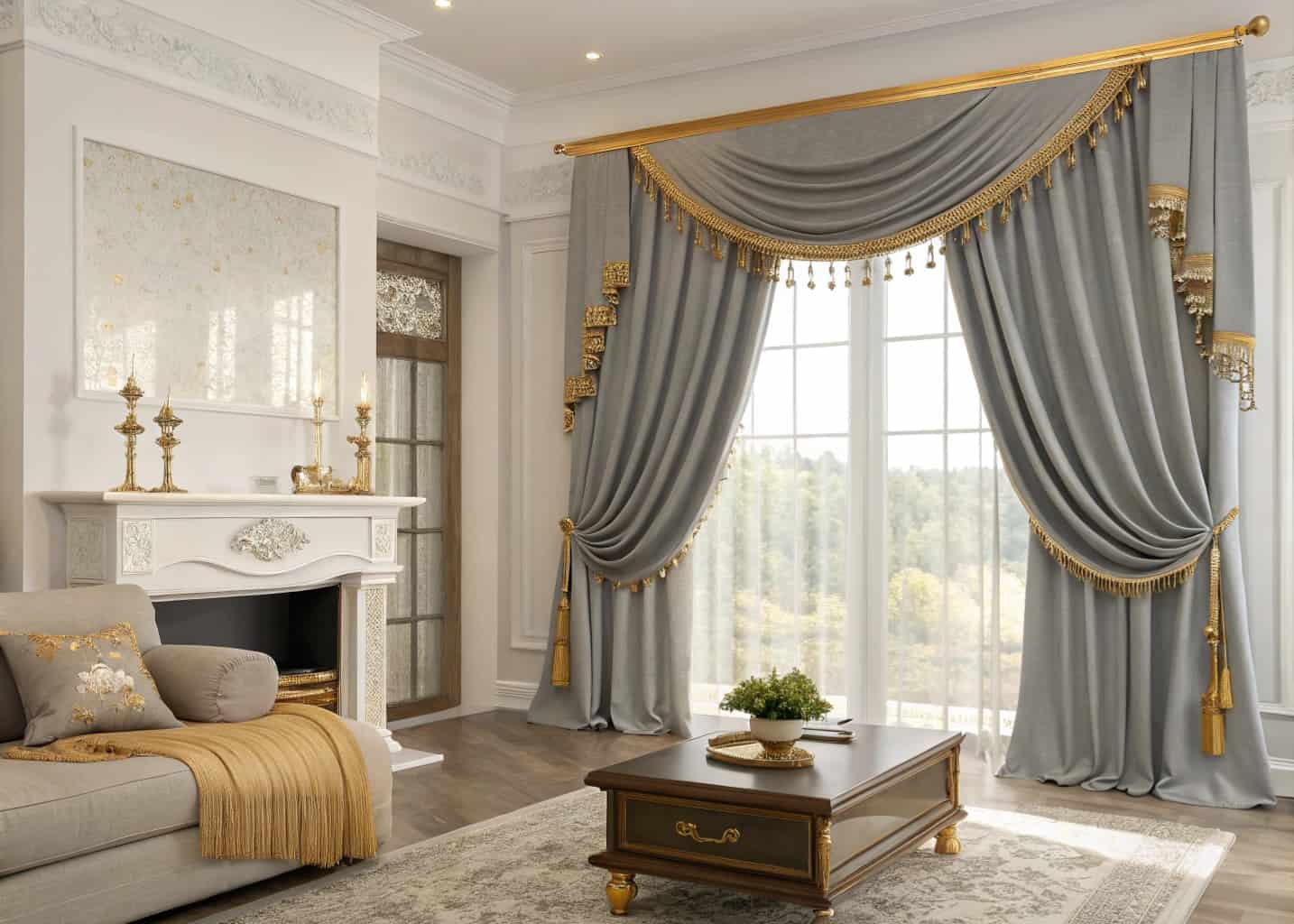 Living Room Curtain Ideas