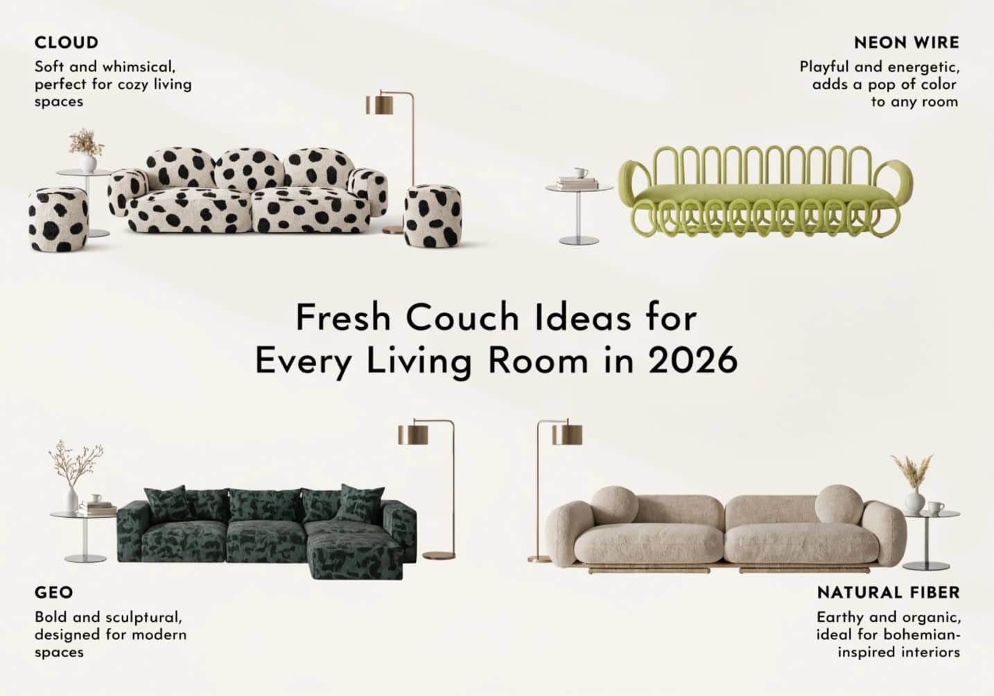 Fresh Couch Ideas for Every Living Room