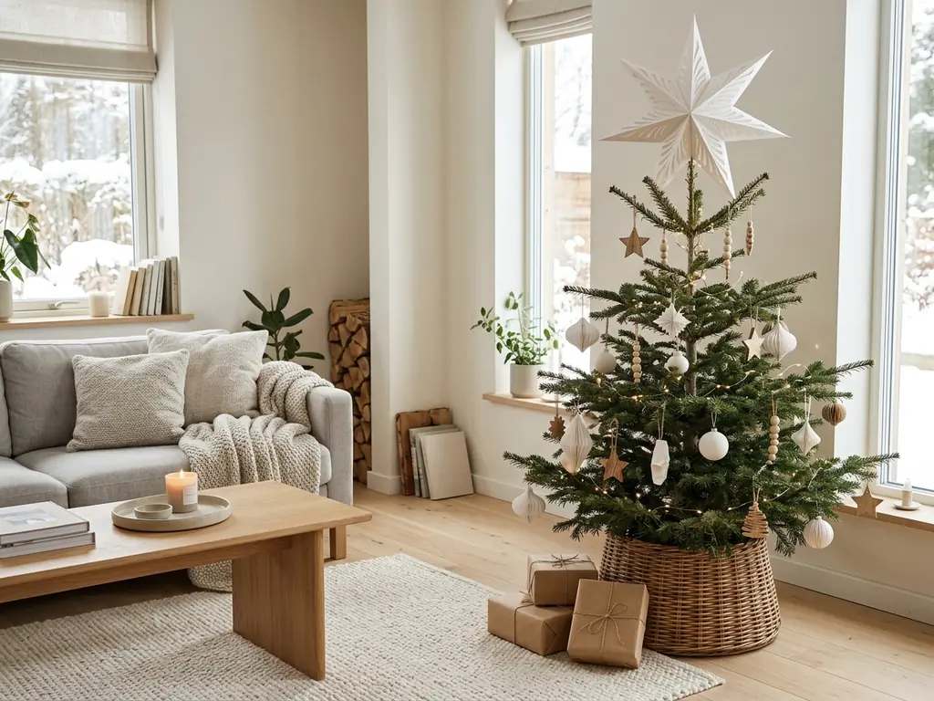 Paper star tree topper