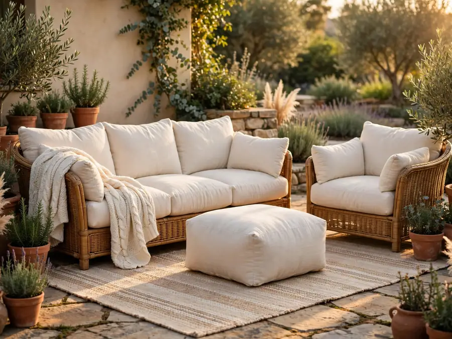 Featured image for 16 Comfy Patio Ideas That Keep Seats Worth Lounging in for Hours Without Replacing the Furniture