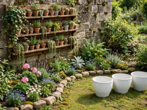 Corner Triangle Bed style small garden ideas hero view