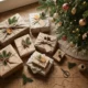 Wrapped Christmas gifts arranged under a tree
