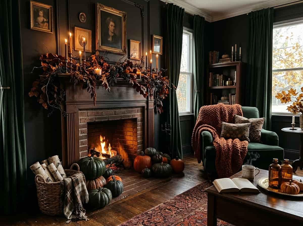 Moody Fall Decor Ideas