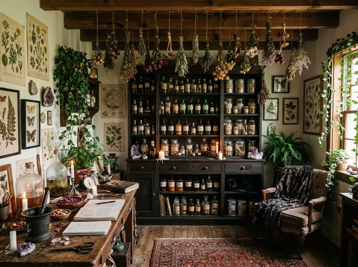 Witchy Apothecary Decor