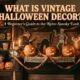Vintage Halloween Decor