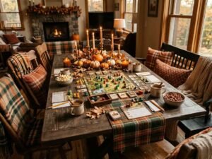 Fall Game Table
