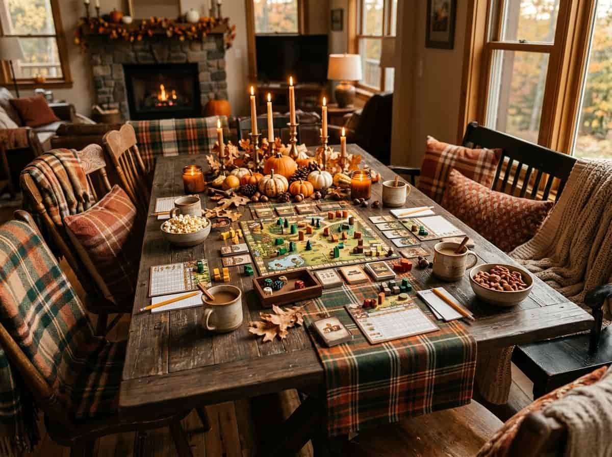 Fall Game Table