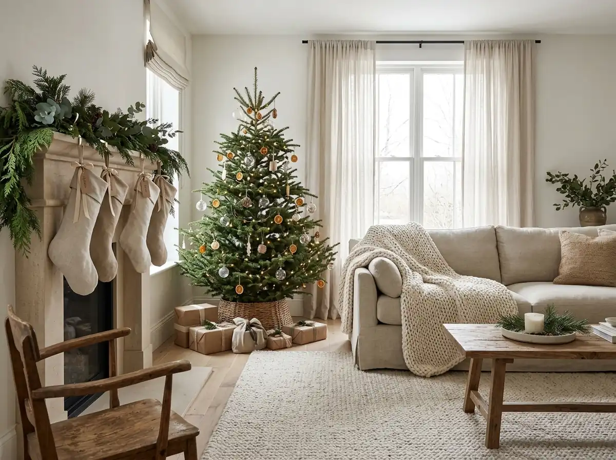 Neutral Christmas Decor: Soft, Minimal and Timeless